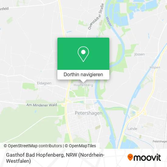 Gasthof Bad Hopfenberg Karte