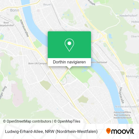 Ludwig-Erhard-Allee Karte