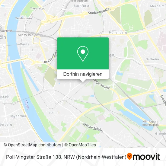 Poll-Vingster Straße 138 Karte