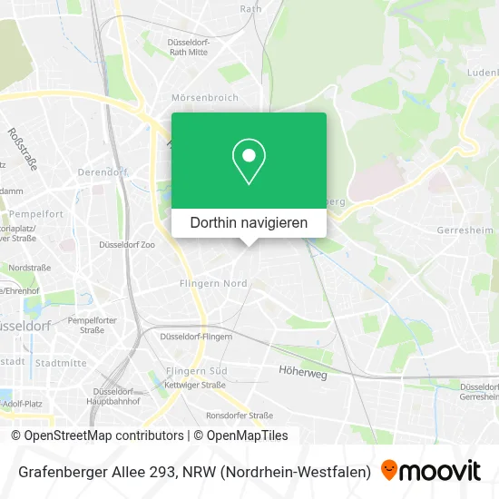 Grafenberger Allee 293 Karte