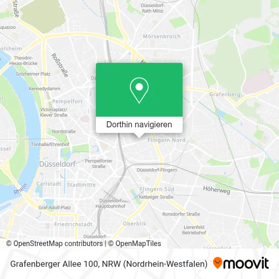 Grafenberger Allee 100 Karte