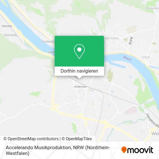 Accelerando Musikproduktion Karte