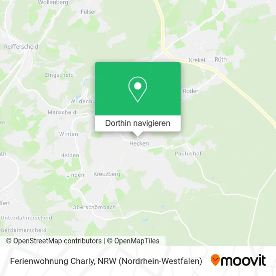 Ferienwohnung Charly Karte