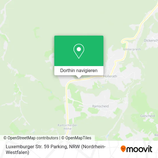 Luxemburger Str. 59 Parking Karte