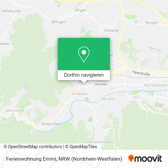 Ferienwohnung Emmi Karte