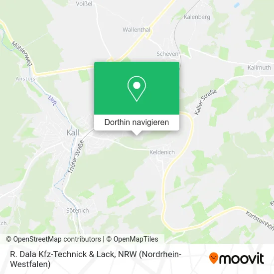 R. Dala Kfz-Technick & Lack Karte