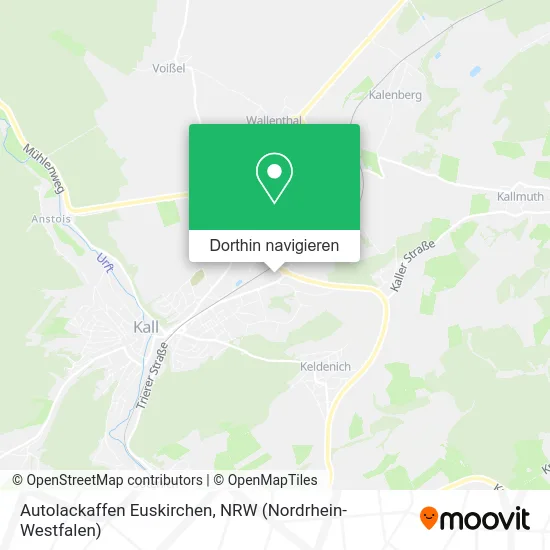 Autolackaffen Euskirchen Karte