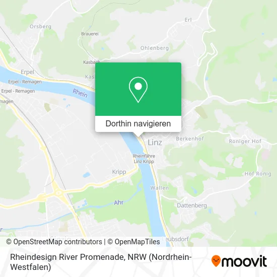 Rheindesign River Promenade Karte
