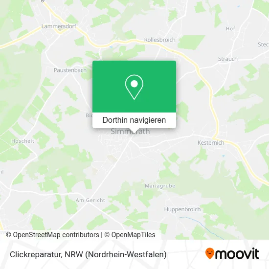 Clickreparatur Karte