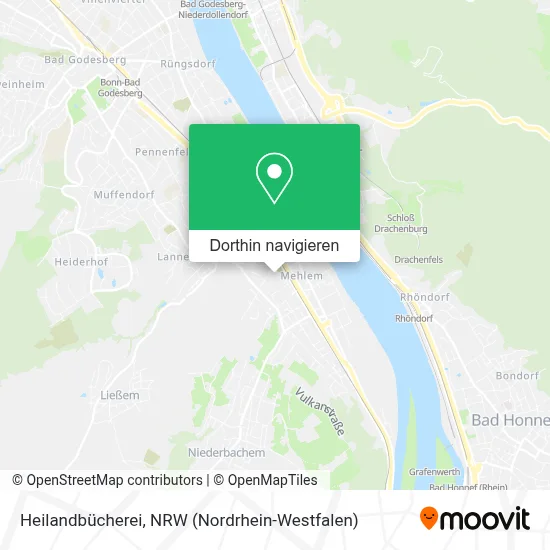 Heilandbücherei Karte