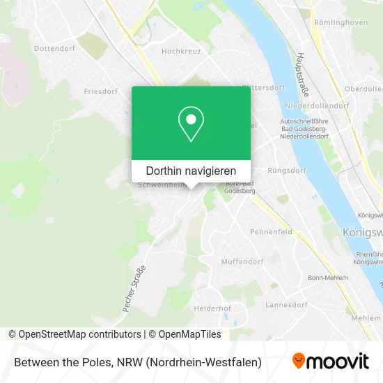 Between the Poles Karte