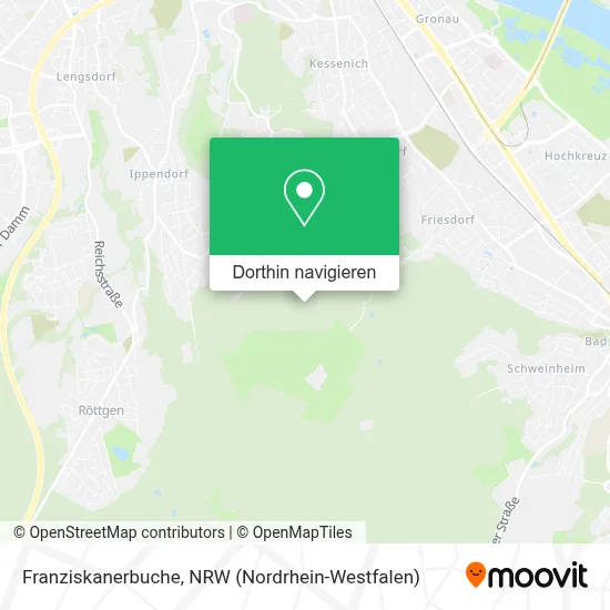 Franziskanerbuche Karte