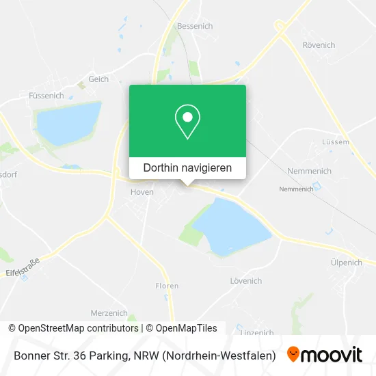 Bonner Str. 36 Parking Karte