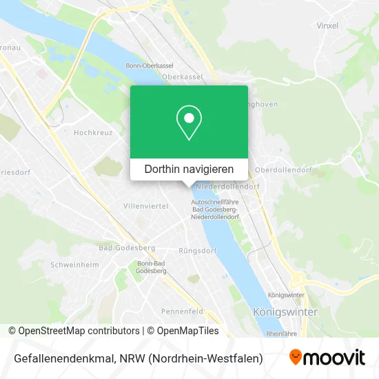 Gefallenendenkmal Karte