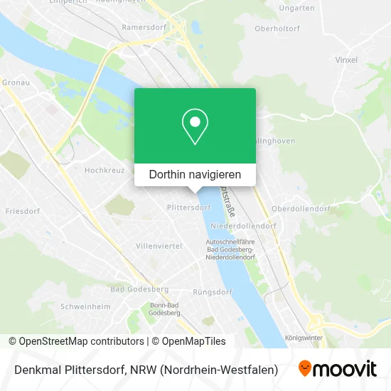 Denkmal Plittersdorf Karte