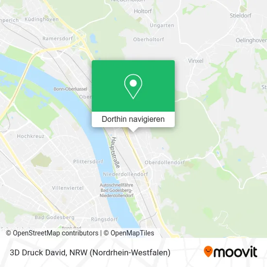 3D Druck David Karte