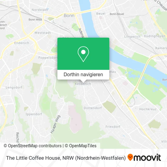 The Little Coffee House Karte