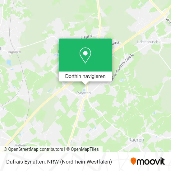 Dufrais Eynatten Karte