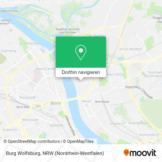 Burg Wolfsburg Karte