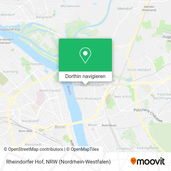 Rheindorfer Hof Karte