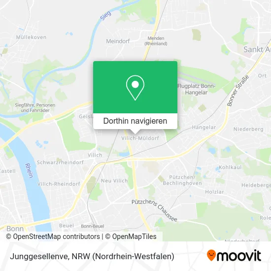 Junggesellenve Karte