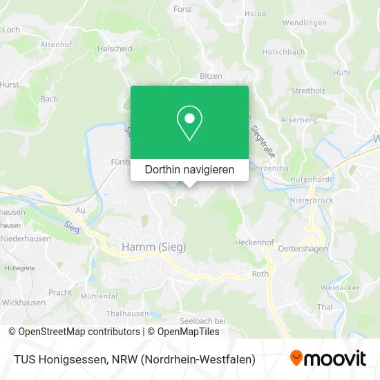 TUS Honigsessen Karte