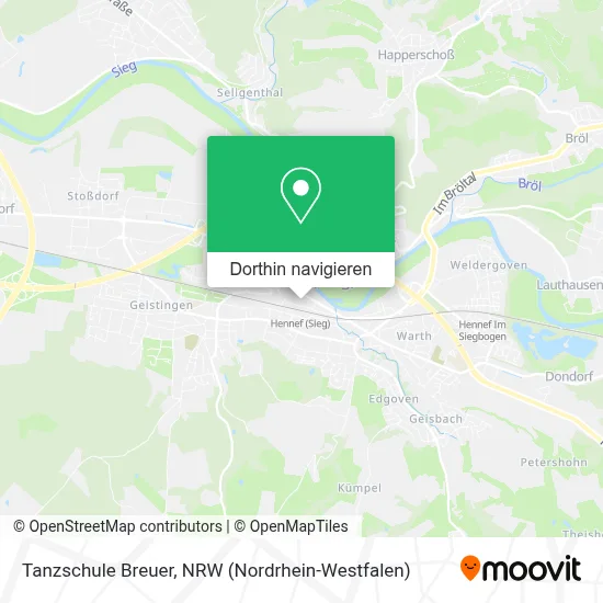 Tanzschule Breuer Karte