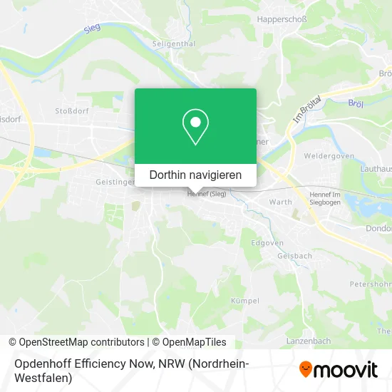 Opdenhoff Efficiency Now Karte