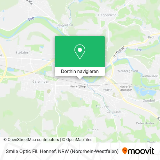 Smile Optic Fil. Hennef Karte