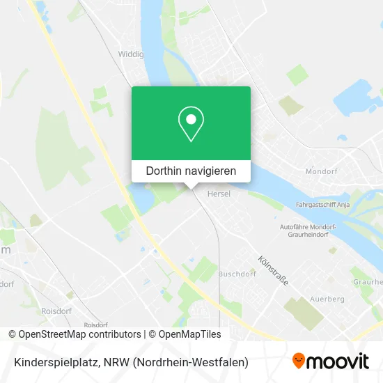 Kinderspielplatz Karte