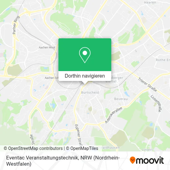 Eventac Veranstaltungstechnik Karte