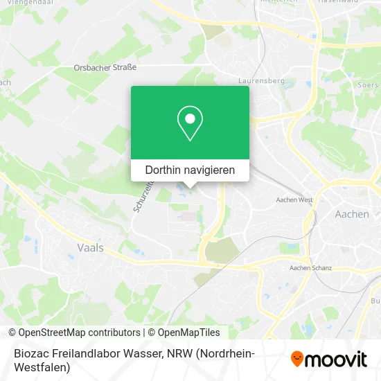 Biozac Freilandlabor Wasser Karte