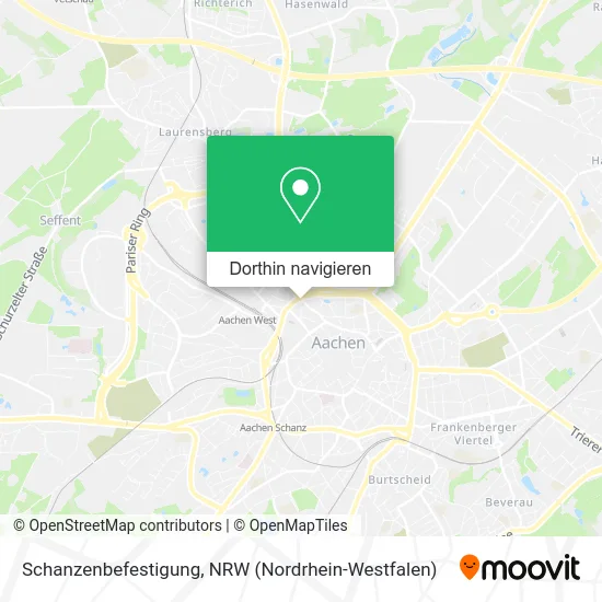 Schanzenbefestigung Karte