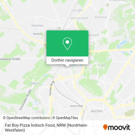 Fat Boy Pizza Indisch Food Karte