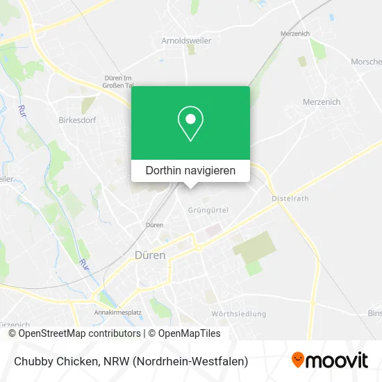 Chubby Chicken Karte
