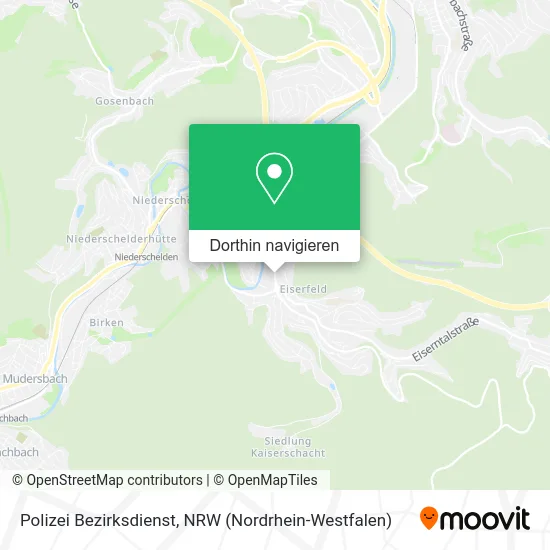 Polizei Bezirksdienst Karte