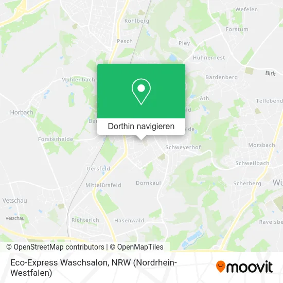 Eco-Express Waschsalon Karte