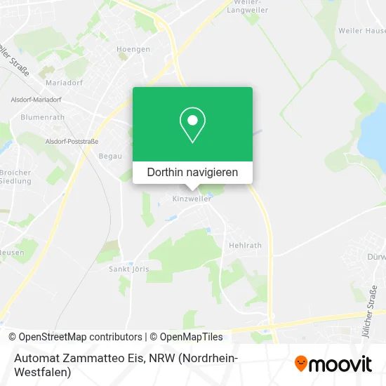 Automat Zammatteo Eis Karte