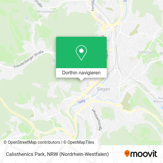 Calisthenics Park Karte