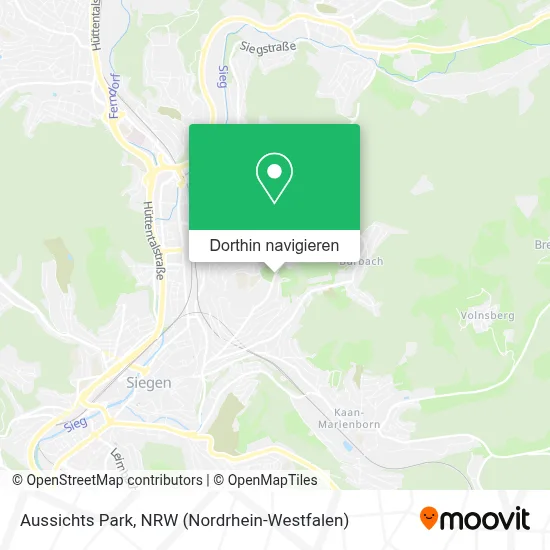 Aussichts Park Karte