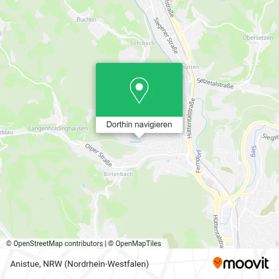 Anistue Karte