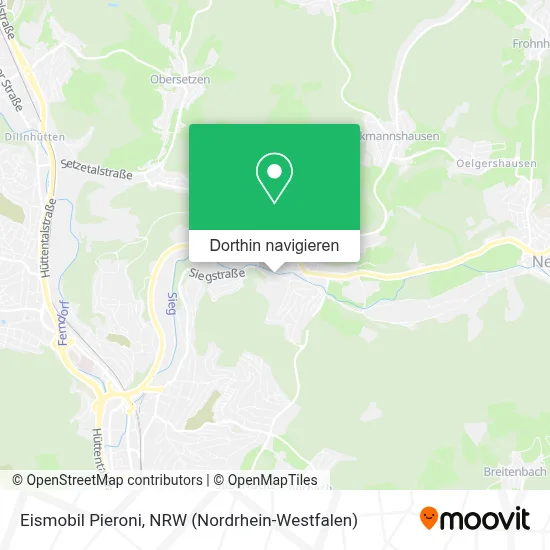 Eismobil Pieroni Karte