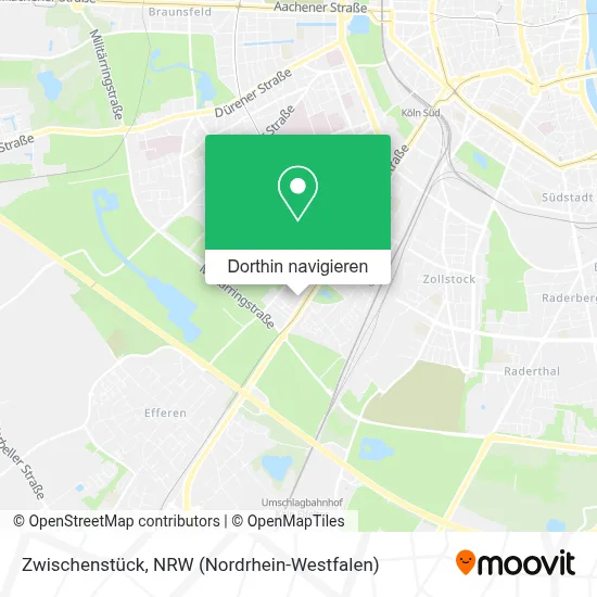 Zwischenstück Karte