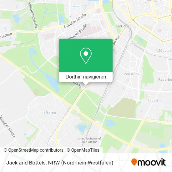 Jack and Bottels Karte