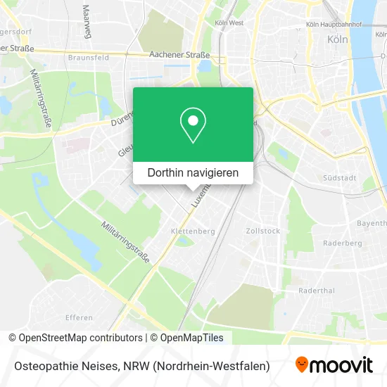 Osteopathie Neises Karte