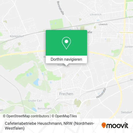 Cafeteriabetriebe Heuschmann Karte