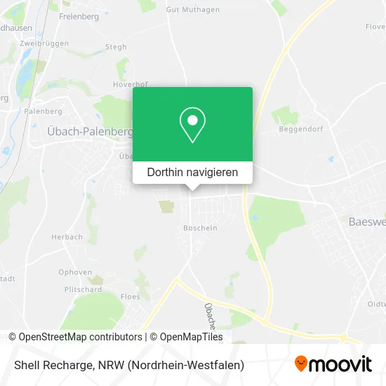 Shell Recharge Karte