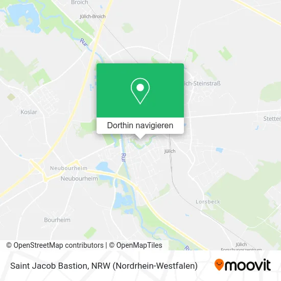 Saint Jacob Bastion Karte