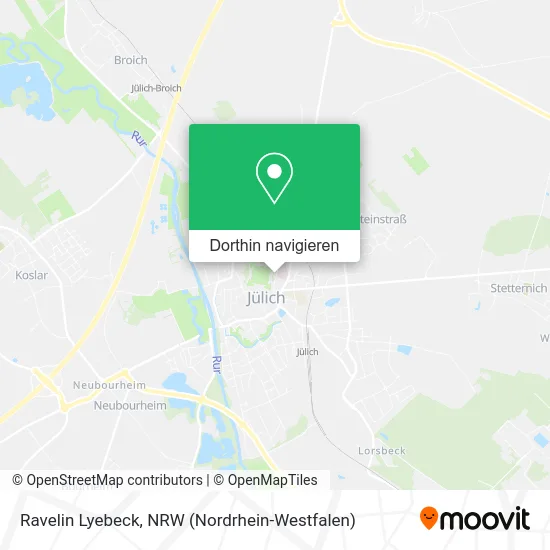 Ravelin Lyebeck Karte