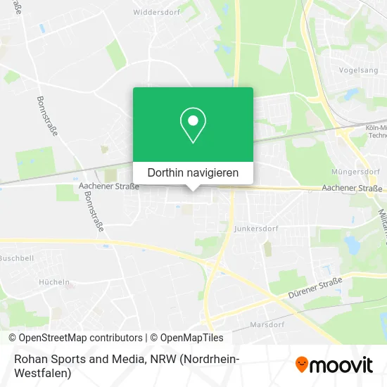 Rohan Sports and Media Karte